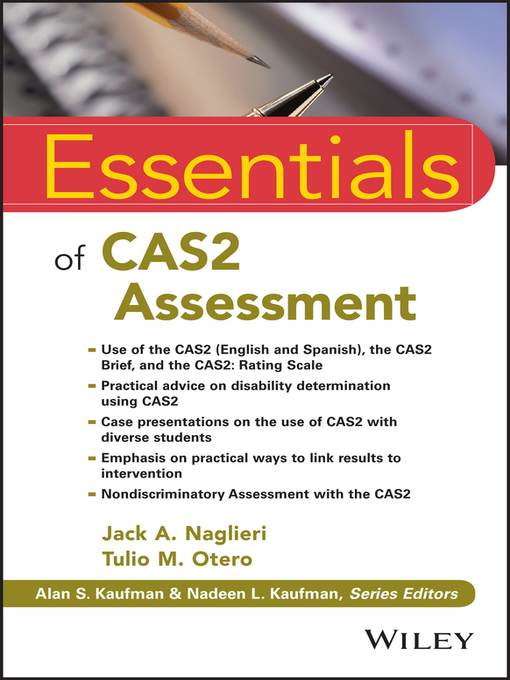 Cover image for Essentials of CAS2 Assessment